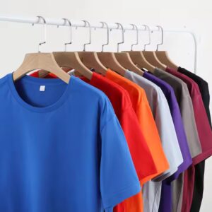 100% Cotton Tshirt Blank Men T Shirt Plain Casual Men's T-shirts - Image 4