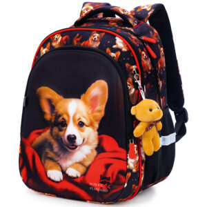 Orthopedic School Bags For Girls Cartoon Cat 3D Folded Backpacks Girl Waterproof Children School Bag Kids Mochila Escolar - Image 3