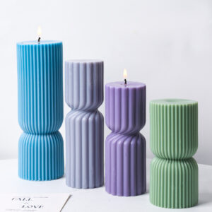 Nordic Style Cylindrical Candle Silicone Mold Aromath Candles Soap Making DIY Plaster Resin Craft Casting Molds Home Table Decor - Image 5