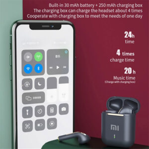 xiaomi J18 Wireless Earphone Bluetooth Headset 9D Noise Reduction Gaming Headset With Microphone TWS Ear Buds Hands-free Earbuds - Image 4