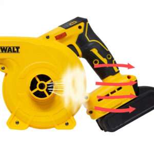 DeWalt Brushless Electric Hair Dryer Portable Cordless Dust Vacuum Cleaner Multifunctional Household Car Removable Air Blower - Image 6
