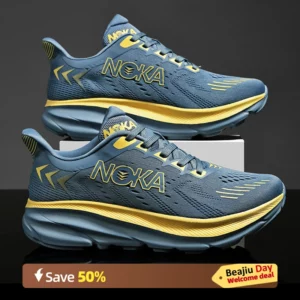 Marathon Carbon Plate Air Cushion Men Sports Running Shoes Breathable Lightweight Women's Comfortable Athletic Nonskid Sneakers - Image 1