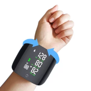 Wrist Type Blood Pressure Monitor LED Display Fast Measurement Digital Tensiometer BP Tonometer Heart Rate USB Rechargeable - Image 5