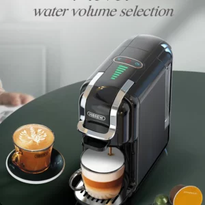 HiBREW 5 in 1 Multiple Capsule Coffee Machine Hot/Cold DG Cappuccino Nes Small Capsule ESE Pod Ground Coffee Cafeteria 20Bar H2B - Image 2