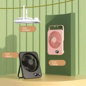 Ultra Quiet Foldable Desktop Fan, Mini Fan, Office Desktop Fan - Image 2