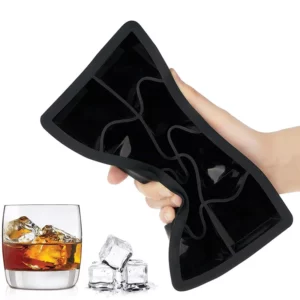 4/6/8/15 Grid Big Ice Tray Mold Box Large Food Grade Silicone Ice Cube Square Tray Mold Diy Bar Pub Wine Ice Blocks Maker Model - Image 6