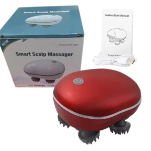 Electric Scalp Head Massager Red Light Therapy Antistress Relax Body Massage Remove Muscle Tension Tiredness Massageador Tool - Image 6