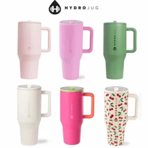 HydroJug Tumbler 32OZ/40OZ Traveler Straw Lid Stainless Steel Vacuum Insulated Car Mug Double Wall Thermal Iced Travel - Image 2