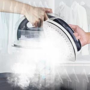 cordless Steam Iron Handheld 3-speed Adjustable Ironing Machine Portable Ceramic Bottom Plate 2400W Fabric Steamer Self-Cleaning - Image 3