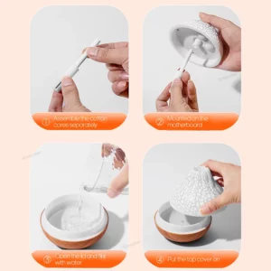 300ml Volcano Air Humidifier Desktop Electric USB Humidificadore Water Mist Diffuser Purifier Air Freshener With 7 Colors Night - Image 6