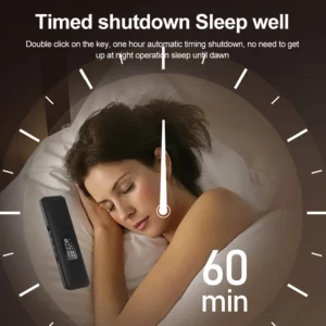 Pocket Bluetooth Speaker Under Pillow Bone Conduction Sound Box Rechargeable Wireless Stereo Soundbar White Noise Improve Sleep - Image 4