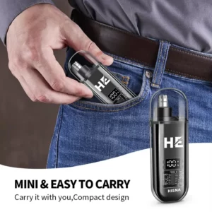 Xiaomi MIJIA Portable Electric Nose Hair Trimmer Mini Pocket Nose Ears Hair Eyebrow Trimmer Men's Rechargeable Painless Clipper - Image 2