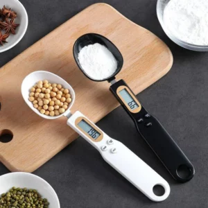 Weighing Spoon Scale Home Kitchen Tool Electronic Measuring Coffee Food Flour Powder Baking LCD Digital Measurement adjustable - Image 1