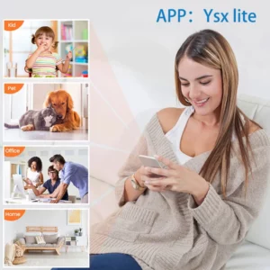 X5 Mini Camera WiFi IP Wireless Video Recorder Security Protection Smart Home Monitoring Camera For Infants And Pets Small Cam - Image 5