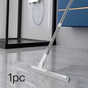 Aluminum Alloy Sweeping Mopping Dual-Purpose Magic Broom With Long Rod Variable Length Floor Glass Wiper Lazy Scraper Bathroom - Image 6