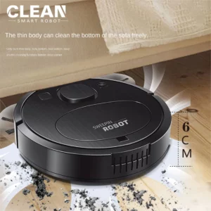 Robot Vacuum Cleaner With Wet And Dry Function And 9800pa Suction Intelligent Obstacle Avoidance And 7-week Battery Life - Image 1