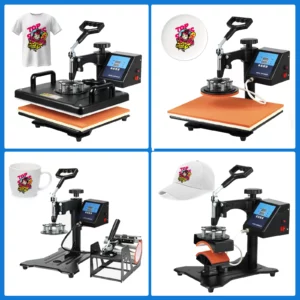 15 In 1 Combo Muntifunctional Sublimation Heat Press Machine Tshirt Heat Transfer Printer For Mug/Cap/football/bottle/pen/shoes - Image 4