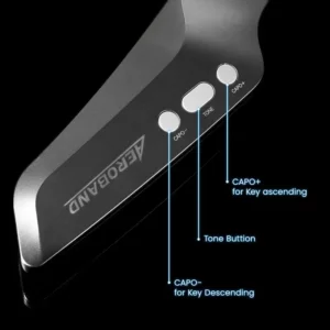 AeroBand Painless Guitar & Guitar Smart Silicone Strings Bluetooth And 8 Sounds USB MIDI Function For Adults Gift - Image 3