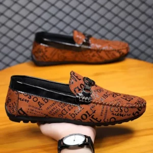 Loafers New In Male Casual Shoe Fashion 2024 Designer Luxury Sale Elegant Promotion Men's Leather Shoes Footwear Offer Summer Pu - Image 1