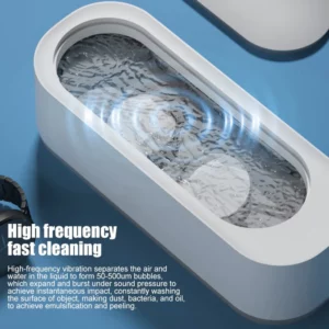 Xiaomi Ultrasonic Cleaning Machine 45000Hz High Frequency Vibration USB Charging Battery 360°Jewelry Glasses Watch Ring Cleaner - Image 2