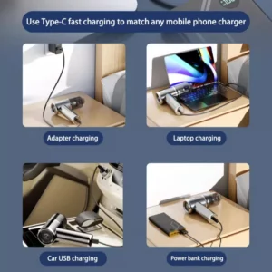 Xiaomi MIJIA 4 in 1 Car Vacuum Cleaner 2990000pa Powerful Handheld Clean Machine Wireless Portable Vacuum Clean Home Appliance - Image 2