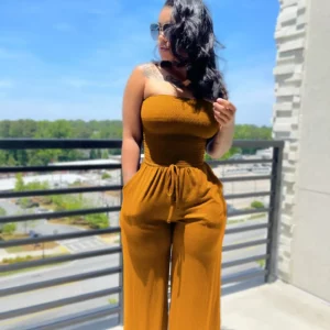 Summer Sexy Tube Top Wide-leg Jumpsuit Women Fashion Casual Loose Jumpsuit Women - Image 5