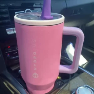 HydroJug Tumbler 32OZ/40OZ Traveler Straw Lid Stainless Steel Vacuum Insulated Car Mug Double Wall Thermal Iced Travel - Image 4