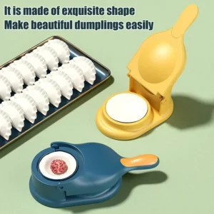 2 in1 Dumpling Maker DIY Kit Wrapper Presser Dough Pressing Ideal for Home Cooking Dough Skin Molder Machine Kitchen Gadgets - Image 3