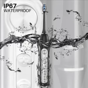 SUBORT Super Sonic Electric Toothbrushes for Adults Kid Smart Timer Whitening Toothbrush IPX7 Waterproof Replaceable Heads Set - Image 5