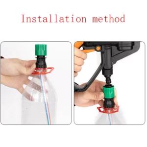 Lithium Battery Washer Gun With Coke Bottle High Pressure Washer Gun Hose Quick Connection Pressure Washer Cleaning Accessories - Image 4