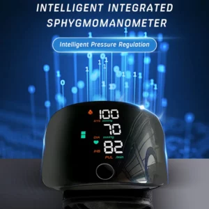 Wrist Type Blood Pressure Monitor LED Display Fast Measurement Digital Tensiometer BP Tonometer Heart Rate USB Rechargeable - Image 6