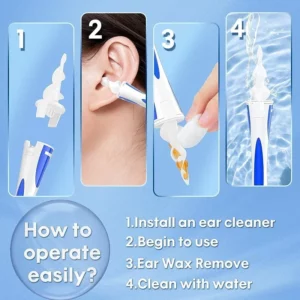 2022 Hot New Arrival Spiral Ear Cleaner Silicon Spoon Set Soft for Personal Wax Remover Cleaning Beauty Health Care Scoop Tools - Image 3