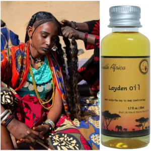 African Traditional Layden Nourish Oil 50 ml Locks in Moisture Scalp & Hair Roots Strengthening - Image 6