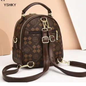 New Woman shoulder bag Large capacity Handbag for Women Crossbody bag Lychee pattern PU Portable bucket ladies messenger bags - Image 4
