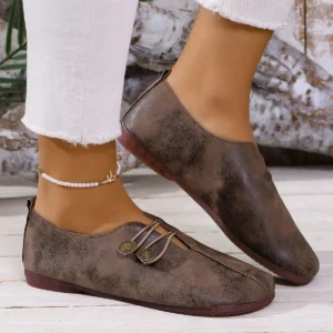 Women Flats 2024 New Spring Casual Flat Sports Sneakers Women Trend Brand Fashion Dress Loafers Shoes for Women Zapatos De Mujer - Image 6