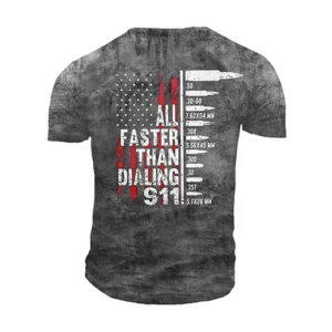 Vintage Men's T-Shirt 3D Printed King Print Short Sleeve T-Shirt Oversized Shirt Top T-Shirt Men's Clothing Punk Street Wear - Image 3