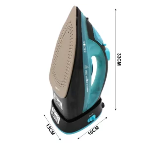 Steam Iron for Clothes,220V 2400W Handheld Electric Iron ,Wireless, Adjustable Temperature,Titanium Infused Ceramic Soleplate - Image 6
