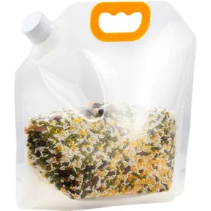 Grain Storage Bag Portable Insect Proof Moisture Proof Fresh Keeping Bag Recyclable Portable Transparent Grain Storage Bags - Image 6