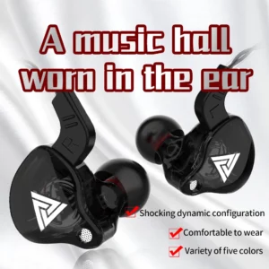 3.5mm Cable Wired Earphones QKZ AK6 HiFi Sound Quality Earphone With Wire Gaming Headset Gamer Headphones Bass Cheap Sale Earbud - Image 3