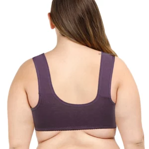 Front Closure Cotton Bras Women Large Bust Camisole Bra 52/120 Underwear Female Soft Lingerie 36 38 40 42 44 46 48 50 52 B C Cup - Image 2