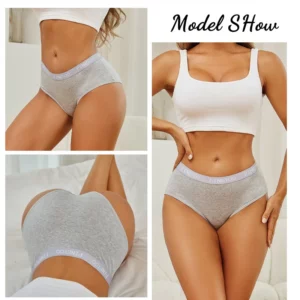 4PCS/Set Women Cotton Panties Sexy Low Rise Elastic Briefs Letter Straps Underwear Girl Solid Color Sports Panties Soft Lingerie - Image 3