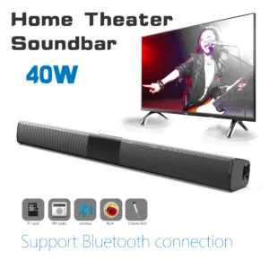TV Sound Bar Home Theater Sound System Bluetooth Speaker Computer Speakers For TV Soundbar Box Subwoofer Radio Boom Box Column - Image 2