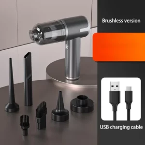 Xiaomi MIJIA 4 in 1 Car Vacuum Cleaner 2990000pa Powerful Handheld Clean Machine Wireless Portable Vacuum Clean Home Appliance - Image 6