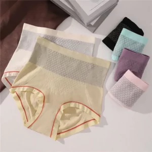 Women'S High-Waist Seamless Body No-Shape Hip Lift Belly Briefs Tummy Control Panty Butt Lifter Shapewear Slim Panties - Image 5