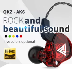 3.5mm Cable Wired Earphones QKZ AK6 HiFi Sound Quality Earphone With Wire Gaming Headset Gamer Headphones Bass Cheap Sale Earbud - Image 5