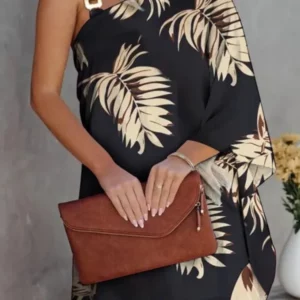 Summer Print Women Dress Fashion Sexy Loose Elegant Casual Dresses Female Office Clubwear Party Dress Robe Femme New 2024 - Image 4
