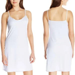 2024 New Women Ladies Lingerie Under Dress Full Slip Petticoat Underskirt Breathable V-Neck Tops Nightwear For Female - Image 2