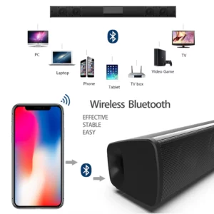 TV Sound Bar Home Theater Sound System Bluetooth Speaker Computer Speakers For TV Soundbar Box Subwoofer Radio Boom Box Column - Image 3