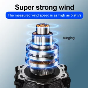 Xiaomi Portable Neck Mounted Fan 8000mAh USB Charging Adjustable Bladeless Turbine Neckband Fan Without Blades Suitable Outdoor - Image 5