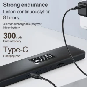 Pocket Bluetooth Speaker Under Pillow Bone Conduction Sound Box Rechargeable Wireless Stereo Soundbar White Noise Improve Sleep - Image 6